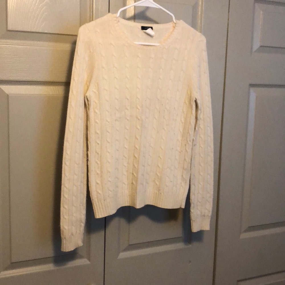 JCrew Cable Knit Sweater